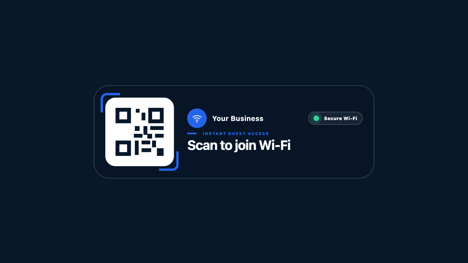 Wi-Fi Connect alternate screen preview