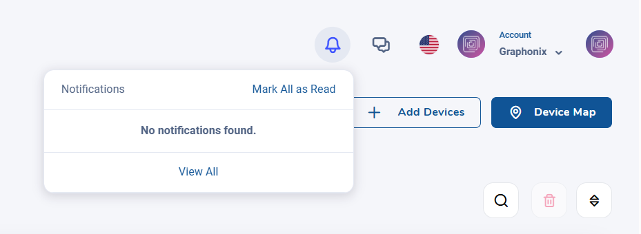 Click notifications bell